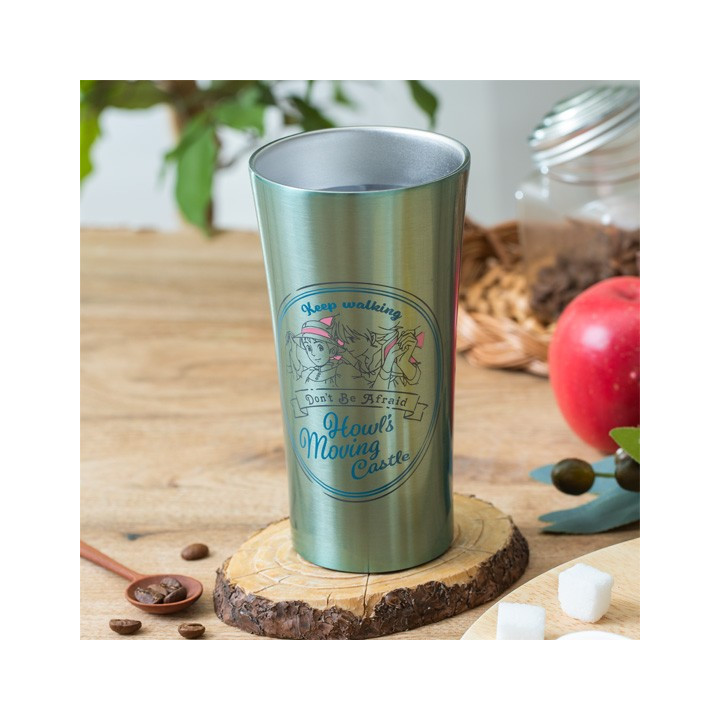 Stainless Steel 400ml Don't Be Afraid - Howl's MovingCastle