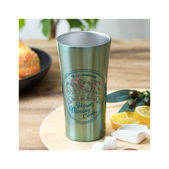 Stainless Steel 400ml Don't Be Afraid - Howl's MovingCastle