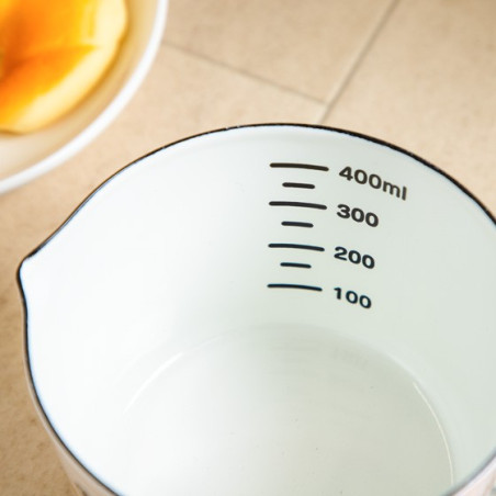 Tasse à mesurer émail Noiraudes 450ml - Mon Voisin Totoro