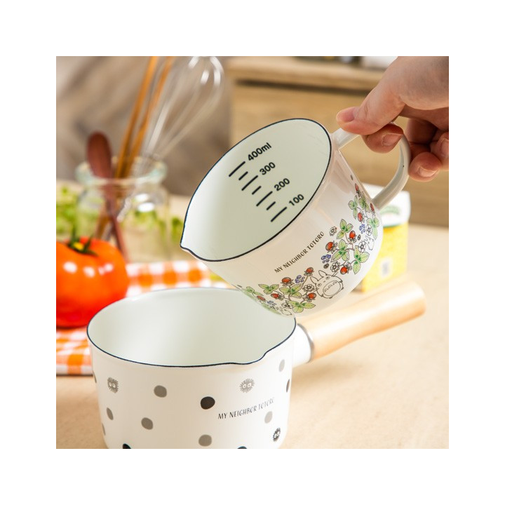 Tasse à mesurer émail Noiraudes 450ml - Mon Voisin Totoro