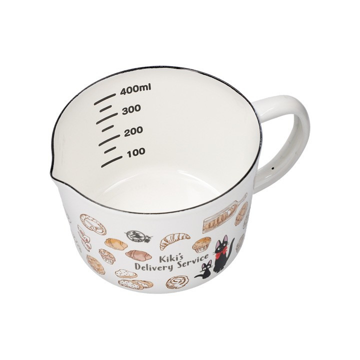 Tasse à mesurer émail Viennoiseries 450ml - Kiki La Petite Sorcière