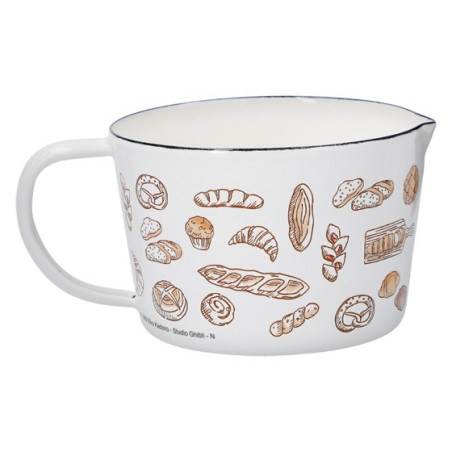 Tasse à mesurer émail Viennoiseries 450ml - Kiki La Petite Sorcière