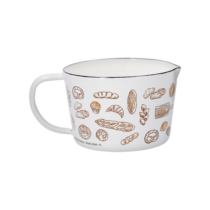Tasse à mesurer émail Viennoiseries 450ml - Kiki La Petite Sorcière
