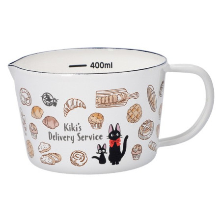 Tasse à mesurer émail Viennoiseries 450ml - Kiki La Petite Sorcière