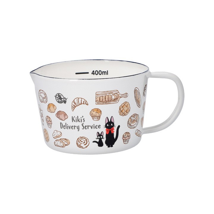 Tasse à mesurer émail Viennoiseries 450ml - Kiki La Petite Sorcière