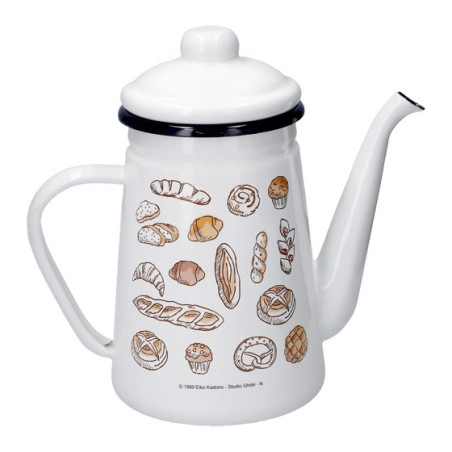 Théière émail Viennoiseries 1,1l - Kiki La Petite Sorcière