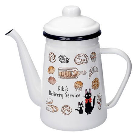 Théière émail Viennoiseries 1,1l - Kiki La Petite Sorcière