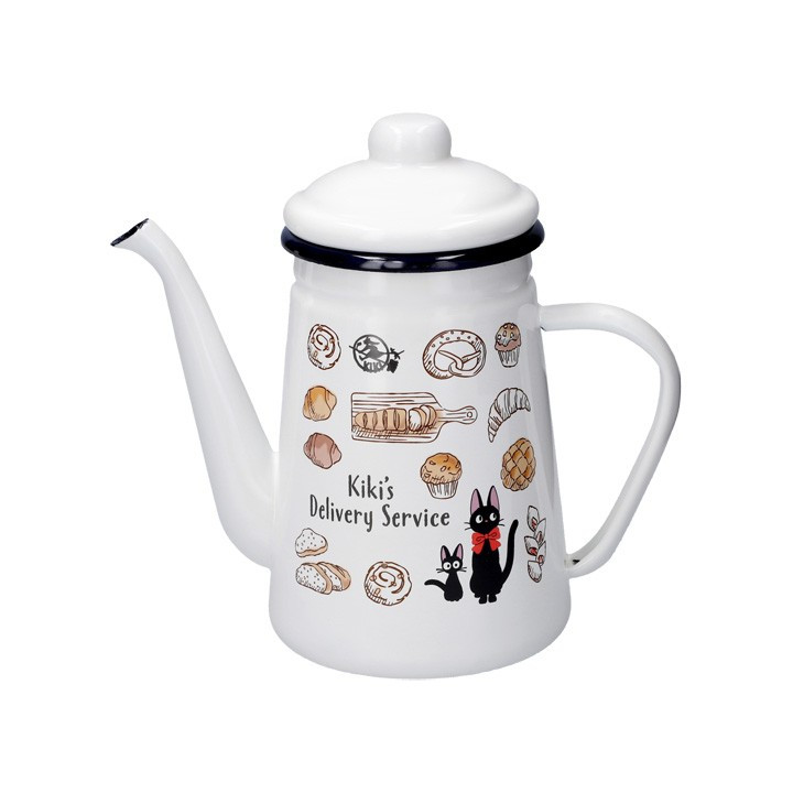 Théière émail Viennoiseries 1,1l - Kiki La Petite Sorcière