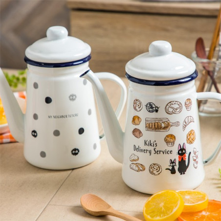 Théière émail Viennoiseries 1,1l - Kiki La Petite Sorcière