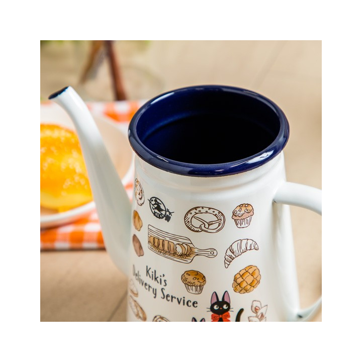 Théière émail Viennoiseries 1,1l - Kiki La Petite Sorcière