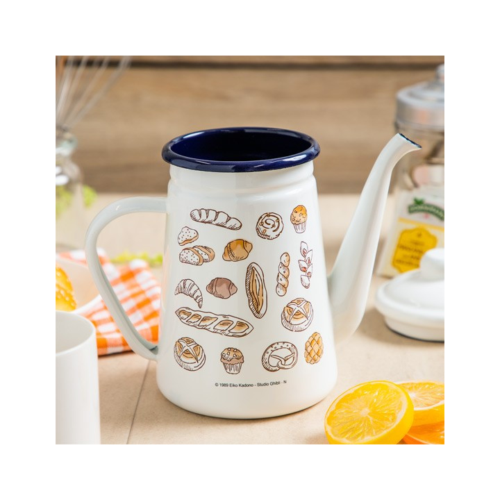 Théière émail Viennoiseries 1,1l - Kiki La Petite Sorcière