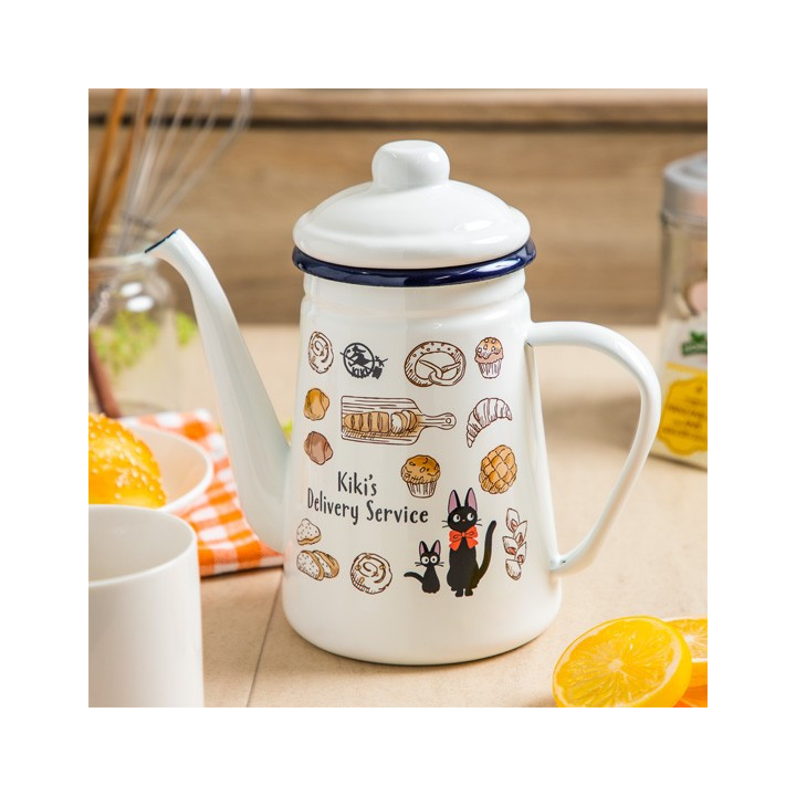 Théière émail Viennoiseries 1,1l - Kiki La Petite Sorcière
