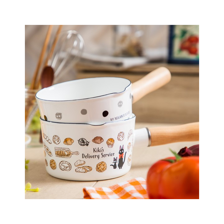 Poêlon émail Noiraudes - Mon Voisin Totoro