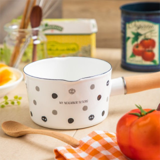 Poêlon émail Noiraudes - Mon Voisin Totoro