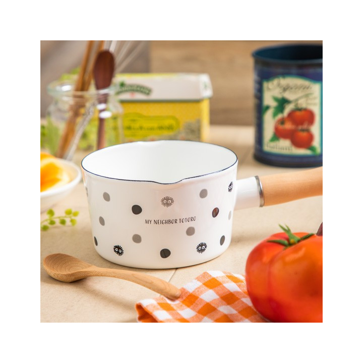 Poêlon émail Noiraudes - Mon Voisin Totoro