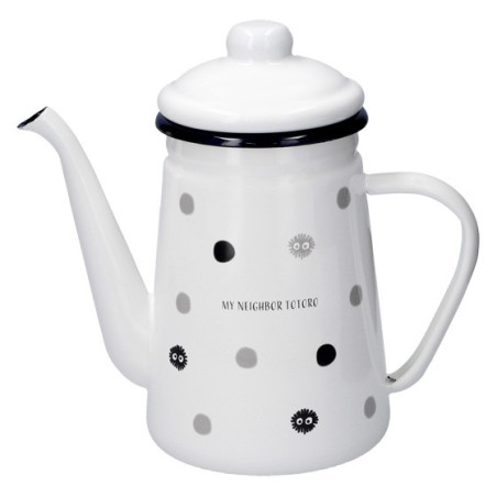 Théière émail Noiraudes 1,1l - Mon Voisin Totoro