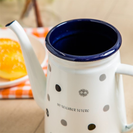 Théière émail Noiraudes 1,1l - Mon Voisin Totoro