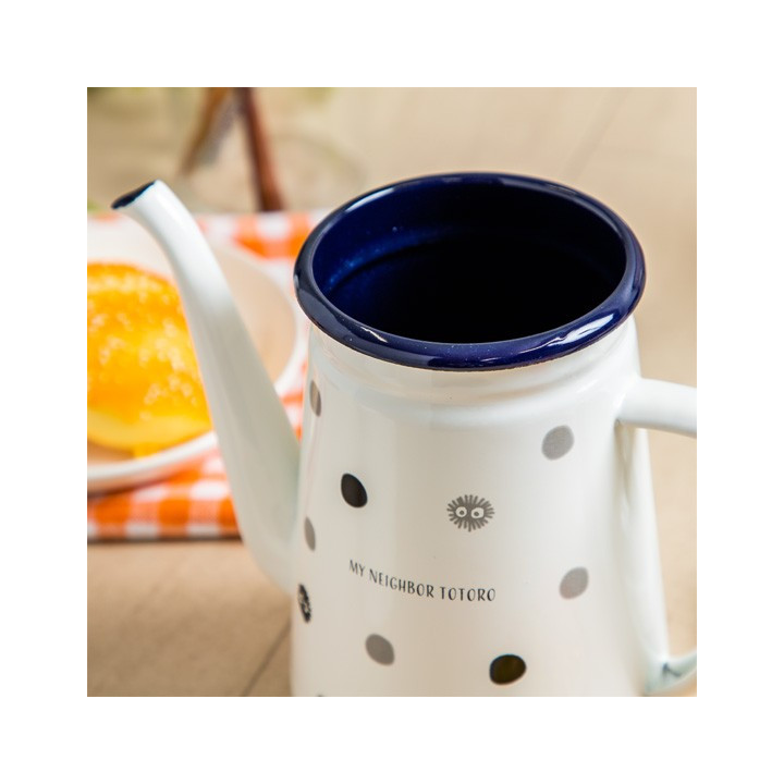 Théière émail Noiraudes 1,1l - Mon Voisin Totoro