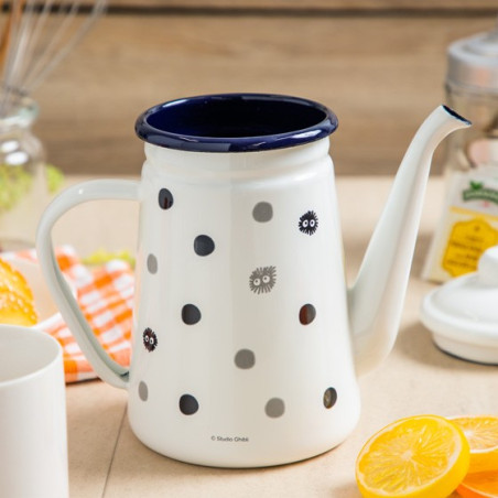 Théière émail Noiraudes 1,1l - Mon Voisin Totoro