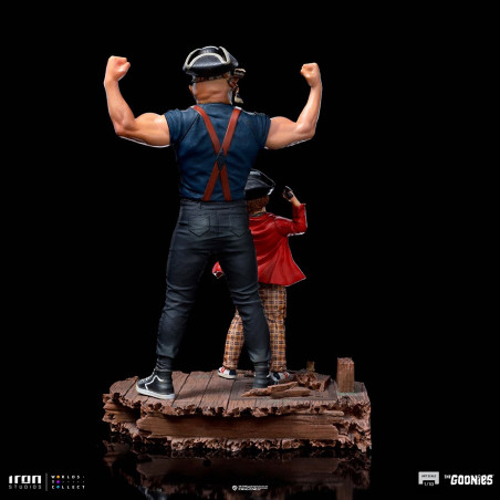 Sloth and Chunk art scale 1/10 - The goonies