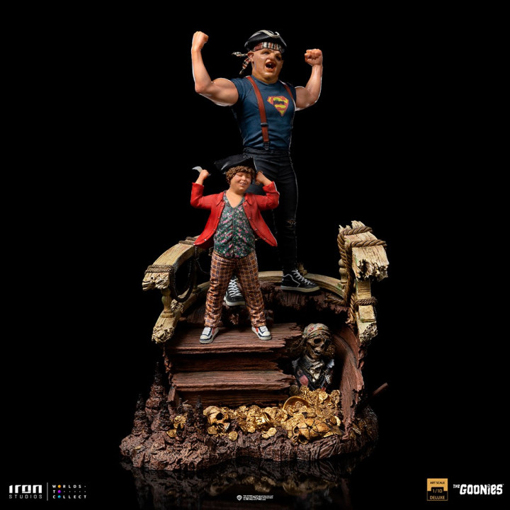 Sloth and Chunk Deluxe Art scale 1/10 - The Goonies