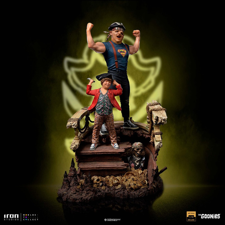 Sloth and Chunk Deluxe Art scale 1/10 - The Goonies