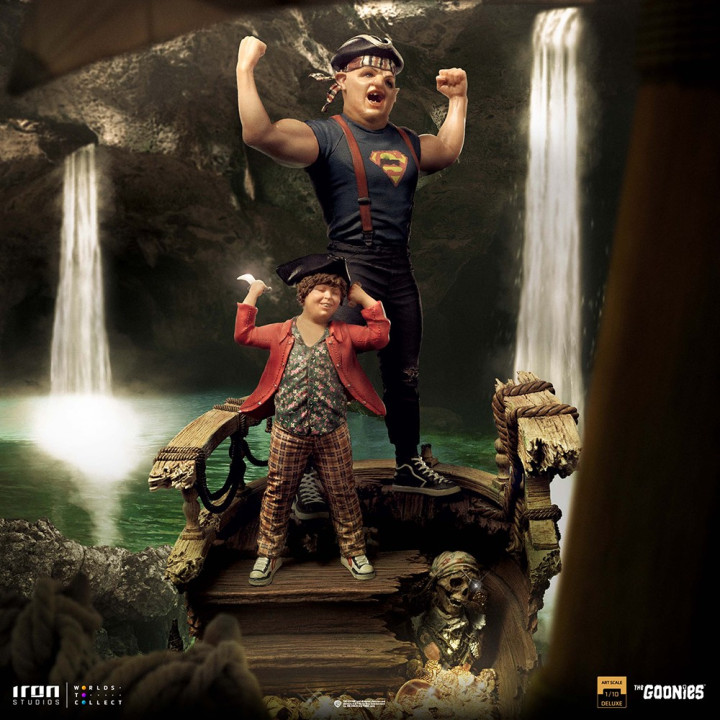 Sloth and Chunk Deluxe Art scale 1/10 - The Goonies