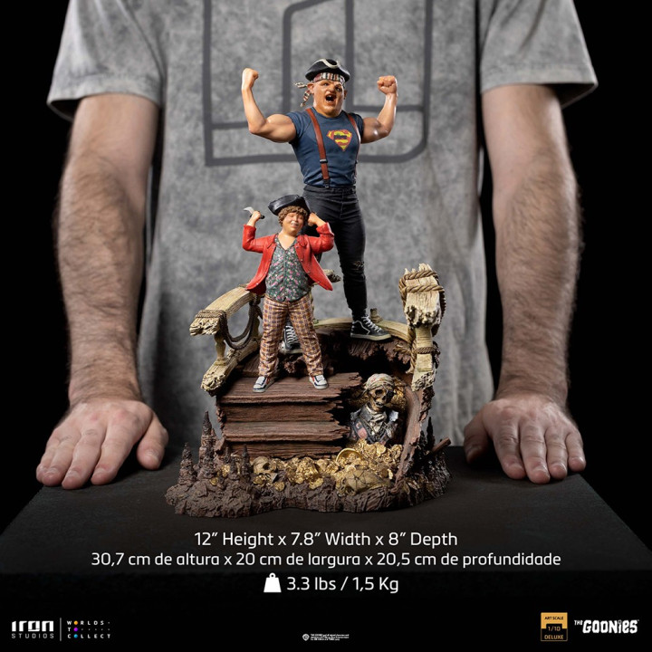 Sloth and Chunk Deluxe Art scale 1/10 - The Goonies