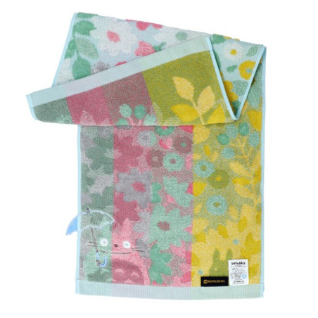 Serviette Totoro Champs de Fleurs 34x80 - Mon Voisin Totoro