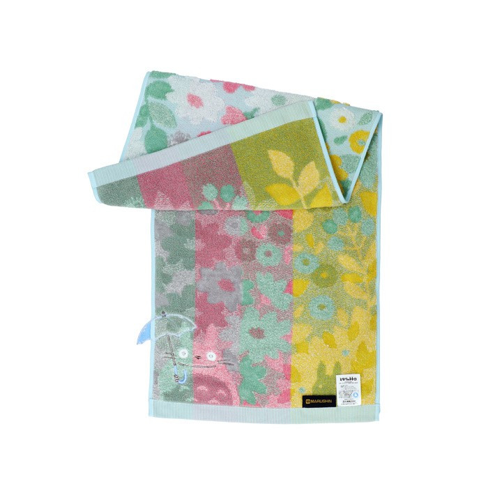 Serviette Totoro Champs de Fleurs 34x80 - Mon Voisin Totoro