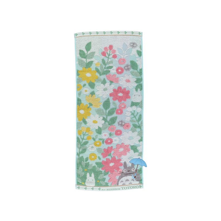 Serviette Totoro Champs de Fleurs 34x80 - Mon Voisin Totoro
