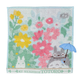 Mini Towel Totoro Flower Fields - My Neighbor Totoro
