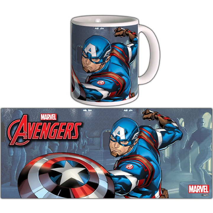 MARVEL MUG CAPTAIN AMERICA - AVENGERS SERIE 2
