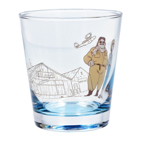 Verre décoré Marco & Fio - Porco Rosso