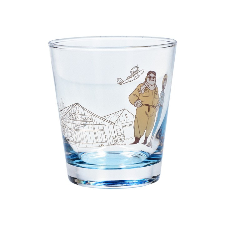 Verre décoré Marco & Fio - Porco Rosso