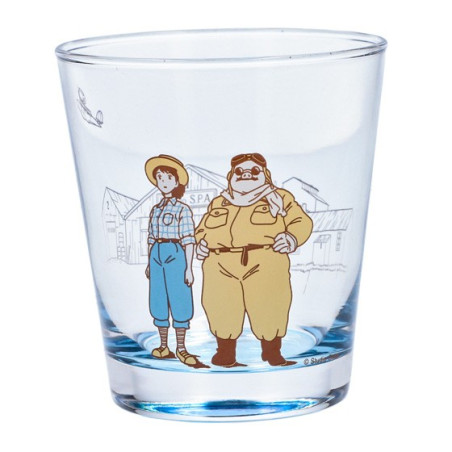 Verre décoré Marco & Fio - Porco Rosso