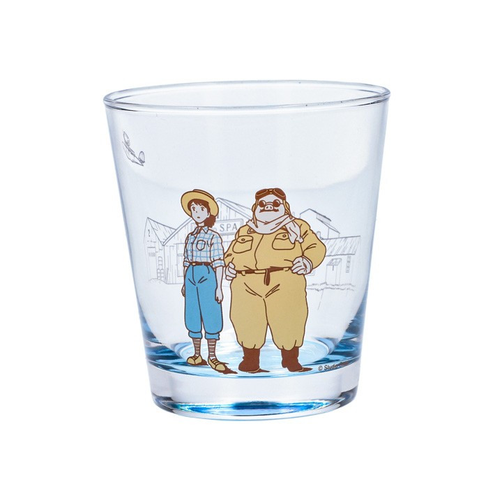 Verre décoré Marco & Fio - Porco Rosso