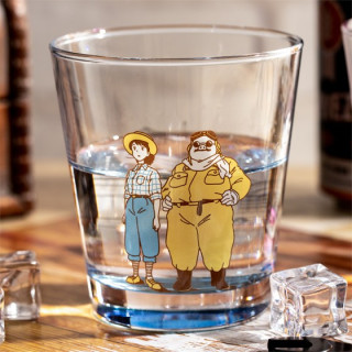 Verre décoré Marco & Fio - Porco Rosso