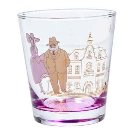 Verre décoré Marco & Gina - Porco Rosso