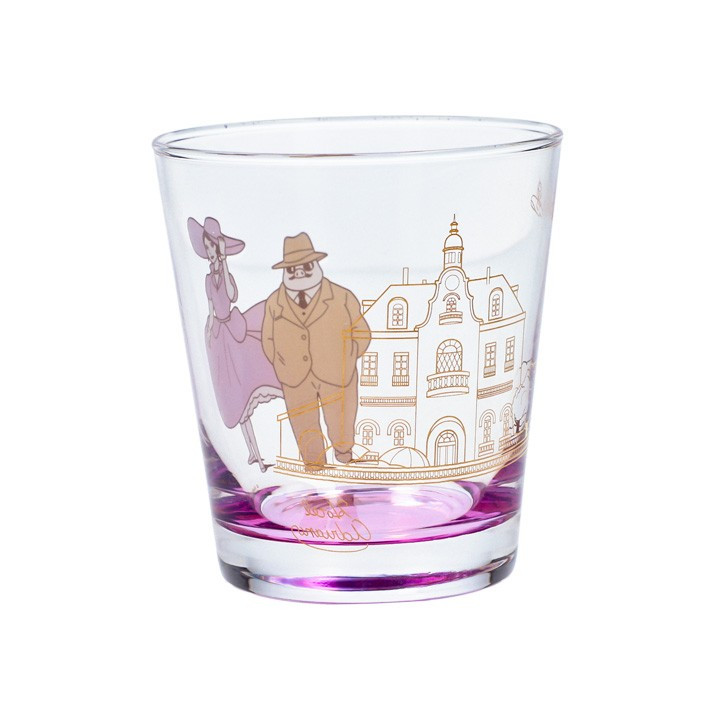 Verre décoré Marco & Gina - Porco Rosso