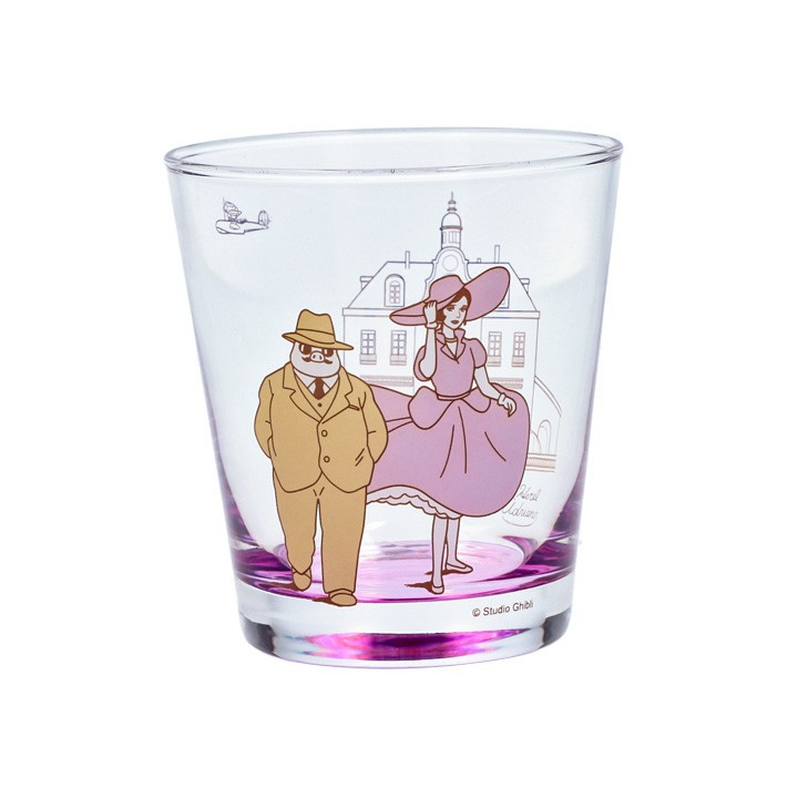 Verre décoré Marco & Gina - Porco Rosso