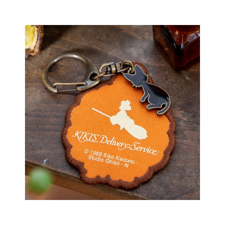 Porte-Clés broderie Couronne de pain - Kiki La Petite Sorcière
