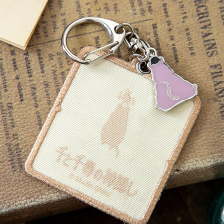 Embroidery Keychain Train ticket - Sprited Away