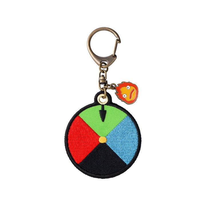 Embroidery Keychain Magic colour disc - Howl's Moving Castle