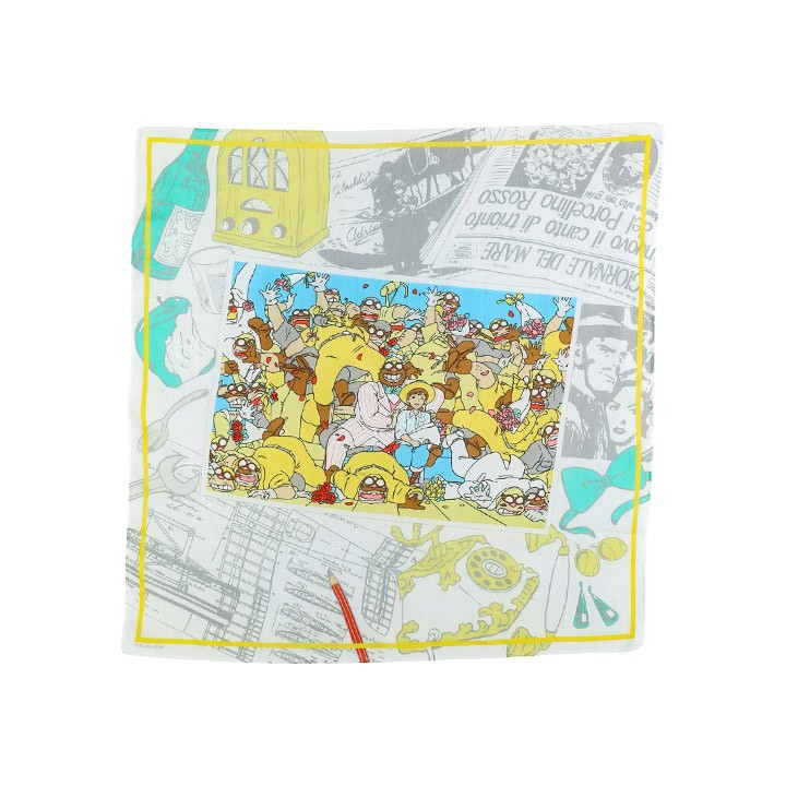 Handkerchief Souvenir photo 53x53cm - Porco Rosso
