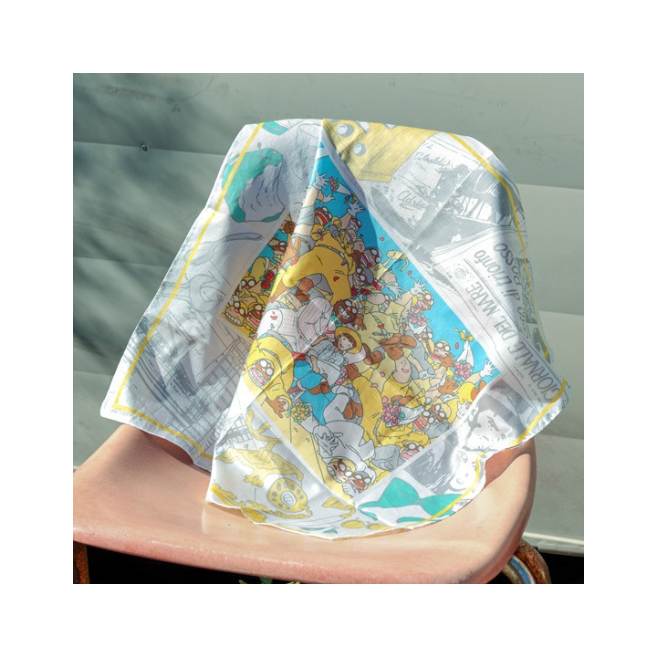 Handkerchief Souvenir photo 53x53cm - Porco Rosso