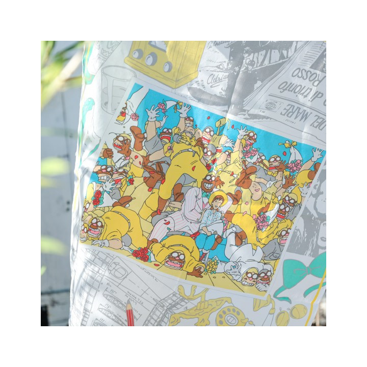 Handkerchief Souvenir photo 53x53cm - Porco Rosso