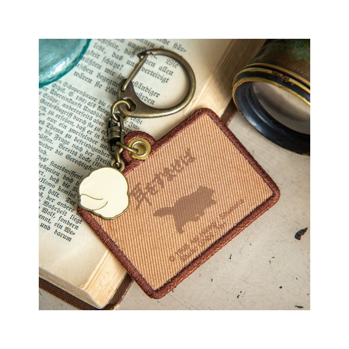 Porte-Clés broderie Chikyuya - Si tu tends l’oreille