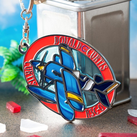 Keychain Donald Curtis - Porco Rosso