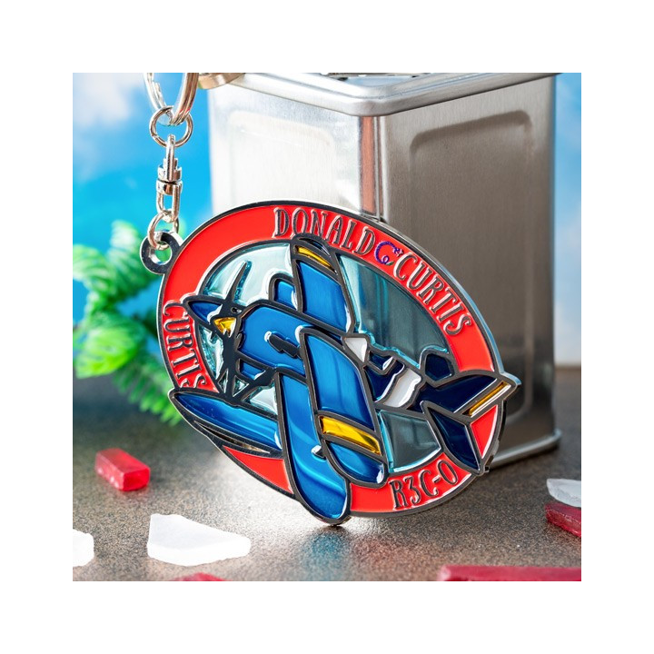 Keychain Donald Curtis - Porco Rosso